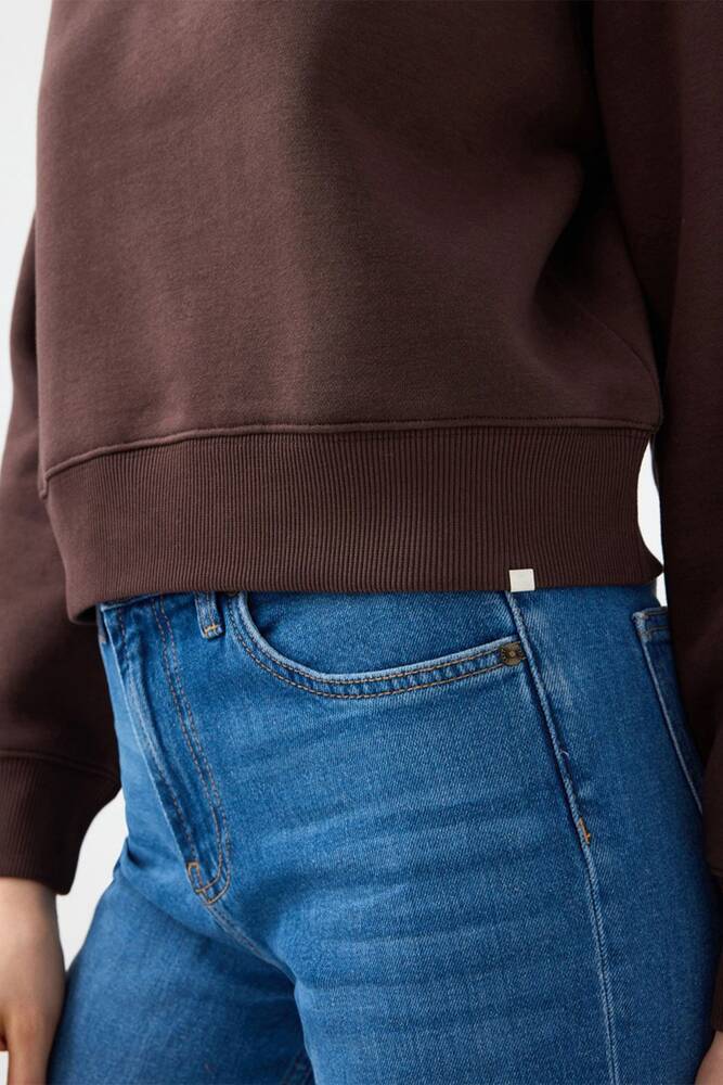 Kadın Sweat LF2041105 Kahve 