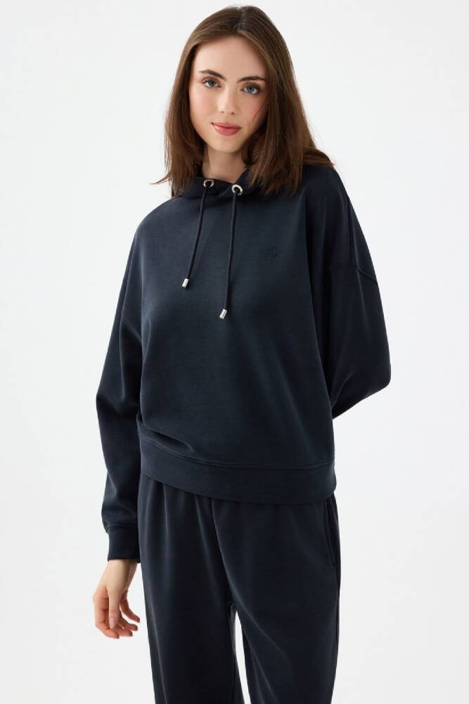 Kadın Sweat LF2041114 Siyah - 1