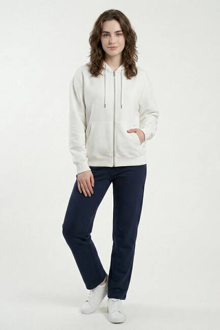 Kadın Sweat LF2041117 Beyaz (2)