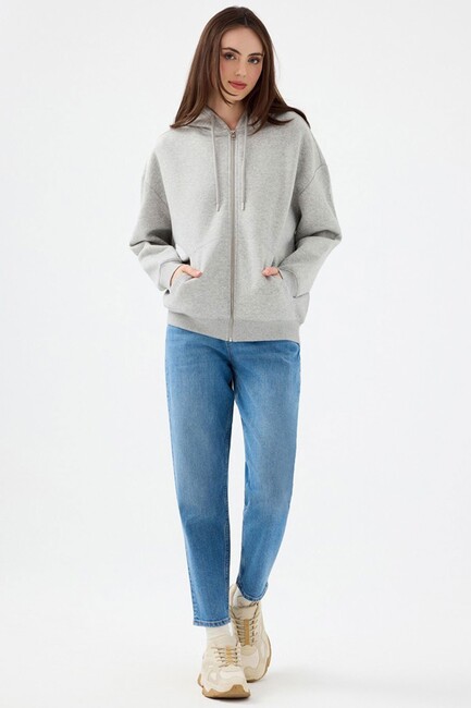 Kadın Sweat LF2041117 Gri (2)