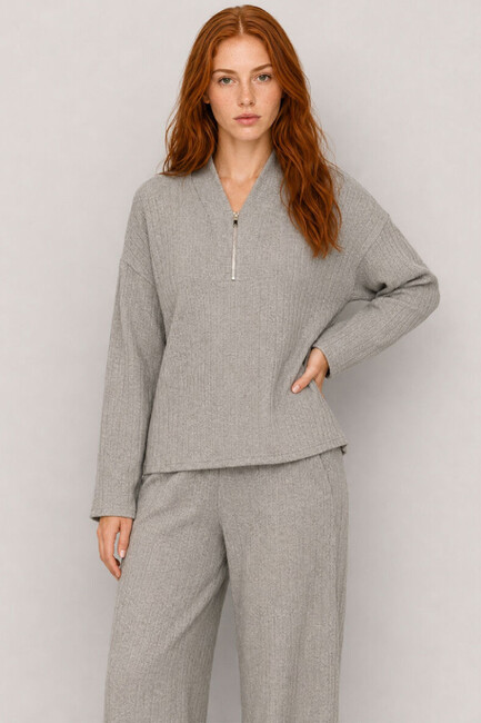 Kadın Sweat LF2044160 Vizon