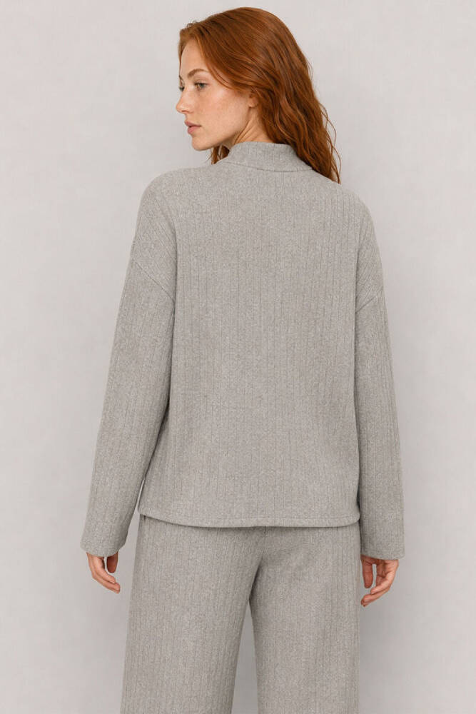 Kadın Sweat LF2044160 Vizon  - 3