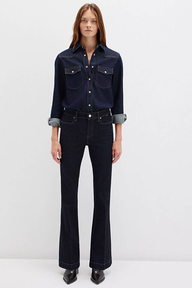 Kadın Sydney Gold Premium Jean Pantolon 1081190512 Mavi 