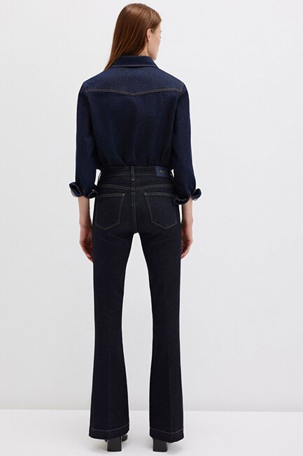 Kadın Sydney Gold Premium Jean Pantolon 1081190512 Mavi - Thumbnail