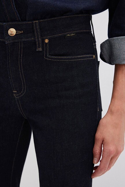 Kadın Sydney Gold Premium Jean Pantolon 1081190512 Mavi - Thumbnail