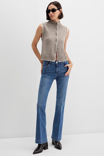 Kadın Sydney Gold Premium Jean Pantolon 1081191053 Siyah (2)