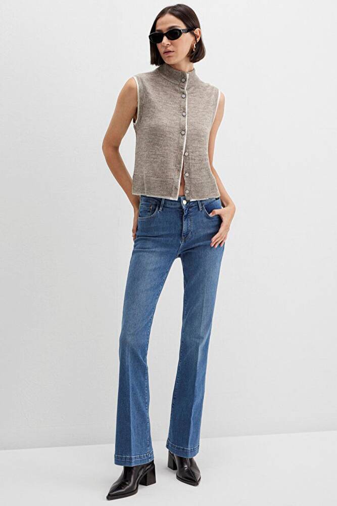 Kadın Sydney Gold Premium Jean Pantolon 1081191053 Siyah 