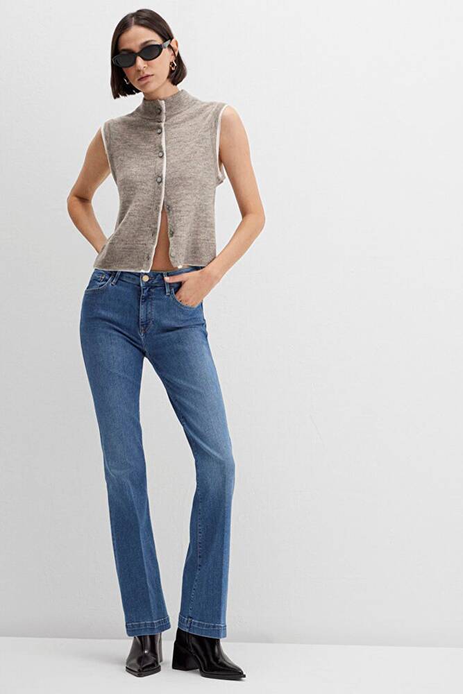 Kadın Sydney Gold Premium Jean Pantolon 1081191053 Siyah 