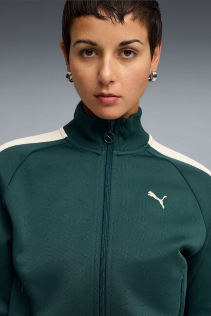 Kadın T7 Always On Track Ceket 629796-75 Yeşil (2)