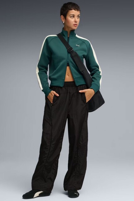 Kadın T7 Always On Track Ceket 629796-75 Yeşil (3)