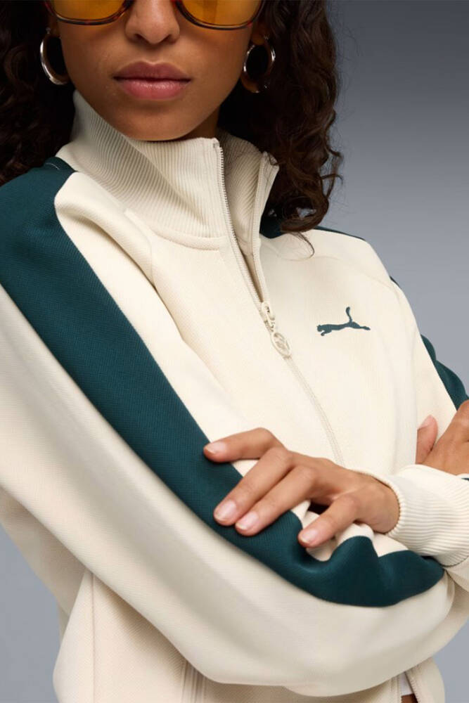 Kadın T7 Always On Track Ceket 629796-92 Ekru 