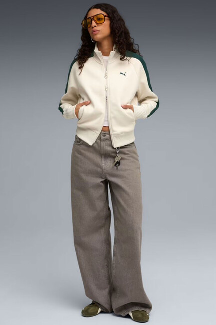 Kadın T7 Always On Track Ceket 629796-92 Ekru (3)