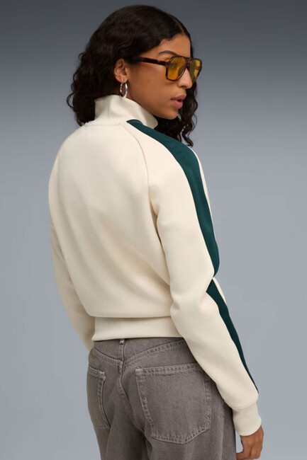 Kadın T7 Always On Track Ceket 629796-92 Ekru - Thumbnail