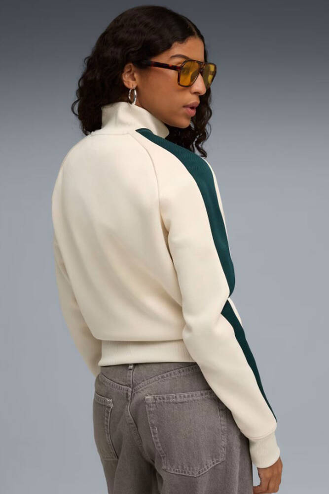 Kadın T7 Always On Track Ceket 629796-92 Ekru 