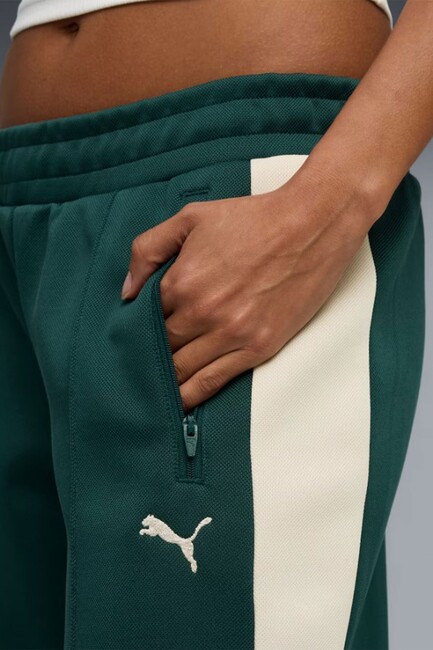 Kadın T7 Low Rise Track Eşofman Alt 629803-75 Yeşil (3)