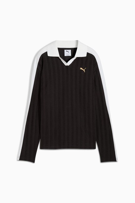 Kadın T7 Relaxed Tişört 632141-01 Siyah - Thumbnail