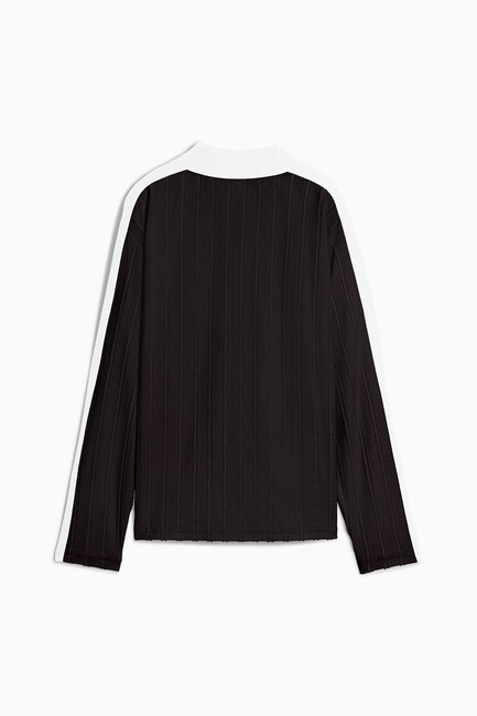 Kadın T7 Relaxed Tişört 632141-01 Siyah - Thumbnail