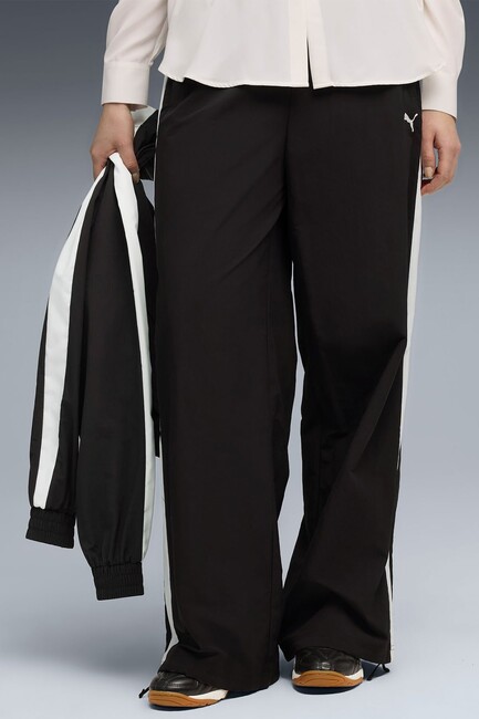 Kadın T7 Relaxed Track Eşofman Alt 632143-01 Siyah (2)