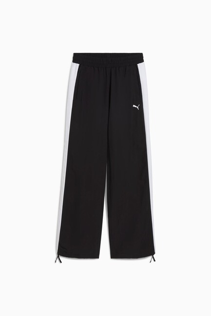 Kadın T7 Relaxed Track Eşofman Alt 632143-01 Siyah - Thumbnail