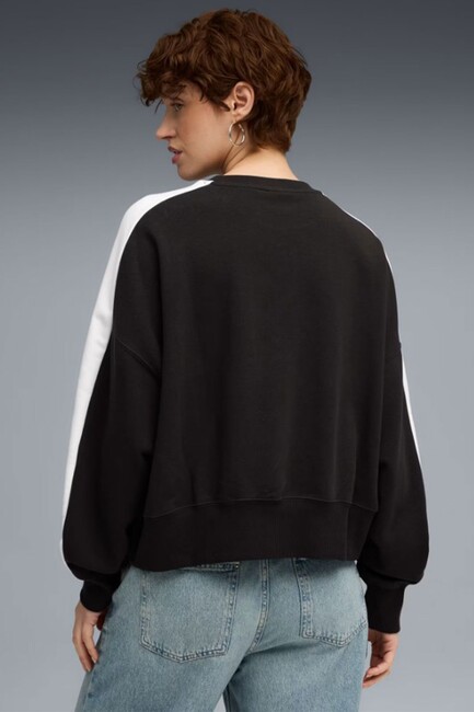 Kadın T7 Sweat 633439-01 Siyah (2)