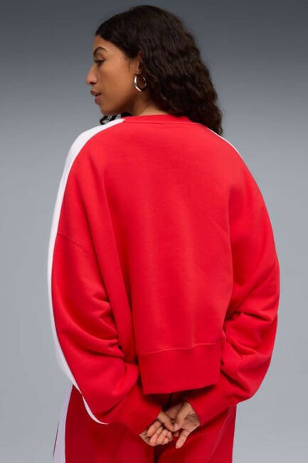 Kadın T7 Sweat 633439-11 Kırmızı (2)