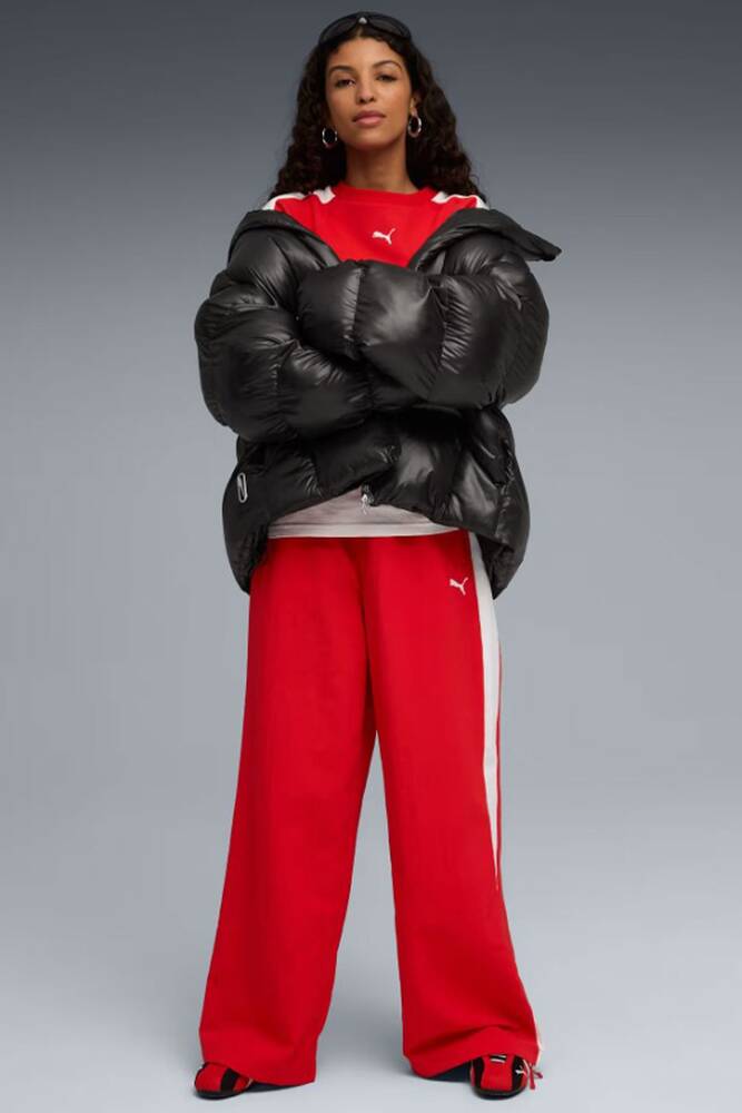 Kadın T7 Sweat 633439-11 Kırmızı 