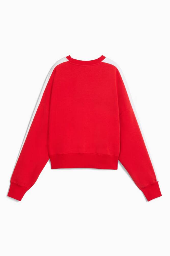 Kadın T7 Sweat 633439-11 Kırmızı 