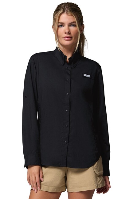 Kadın Tamıamı Iı Uzun Kollu Gömlek FL7278_011 Siyah (1)