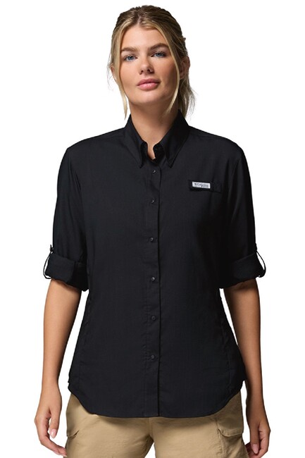 Kadın Tamıamı Iı Uzun Kollu Gömlek FL7278_011 Siyah - Thumbnail