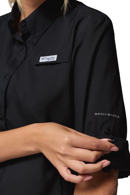 Kadın Tamıamı Iı Uzun Kollu Gömlek FL7278_011 Siyah - Thumbnail