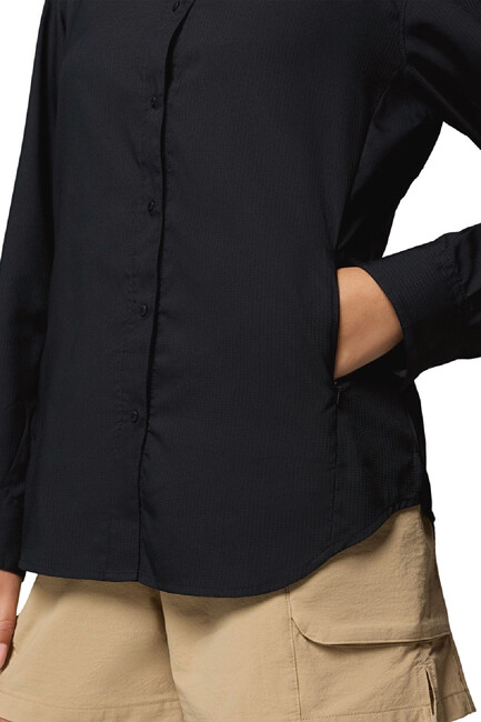 Kadın Tamıamı Iı Uzun Kollu Gömlek FL7278_011 Siyah - Thumbnail