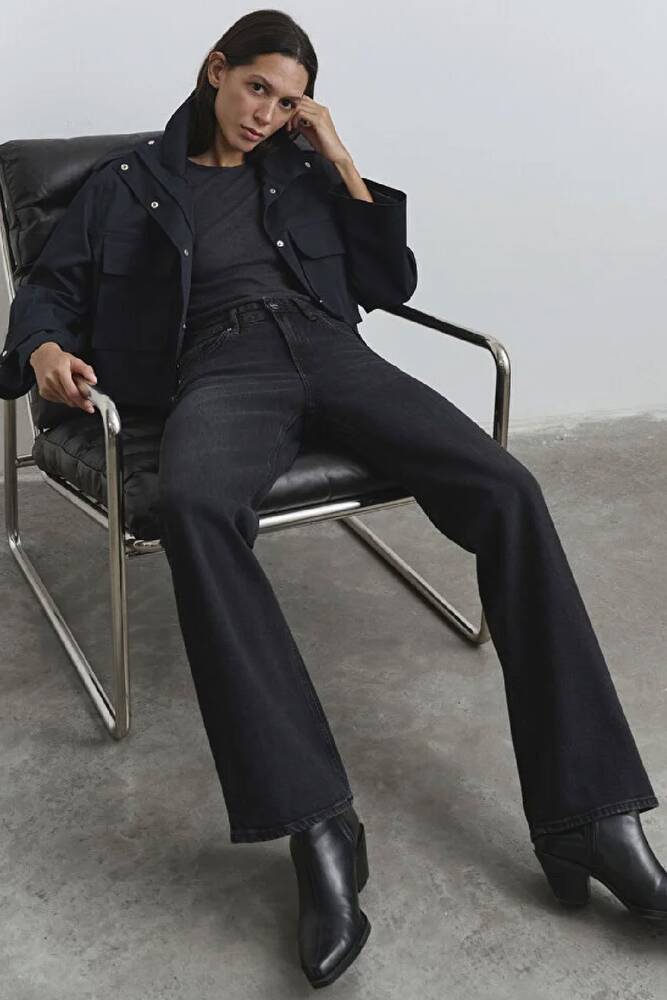 Kadın Taylor Icon Jean Pantolon 1010840-90762 Gri 