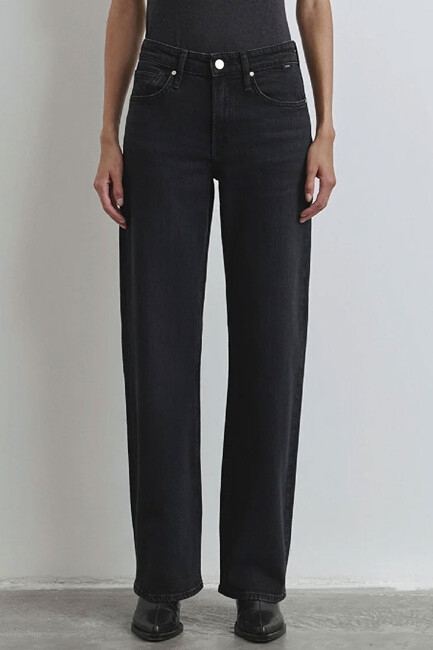 Kadın Taylor Icon Jean Pantolon 1010840-90762 Gri - Thumbnail