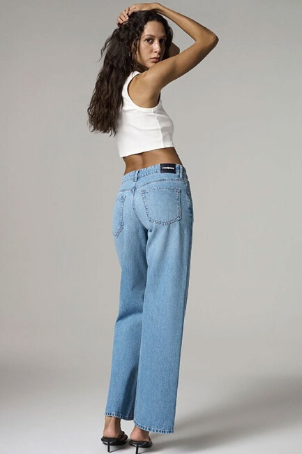 Kadın Taylor Icon Jean Pantolon 1010840-A1563 Mavi (2)