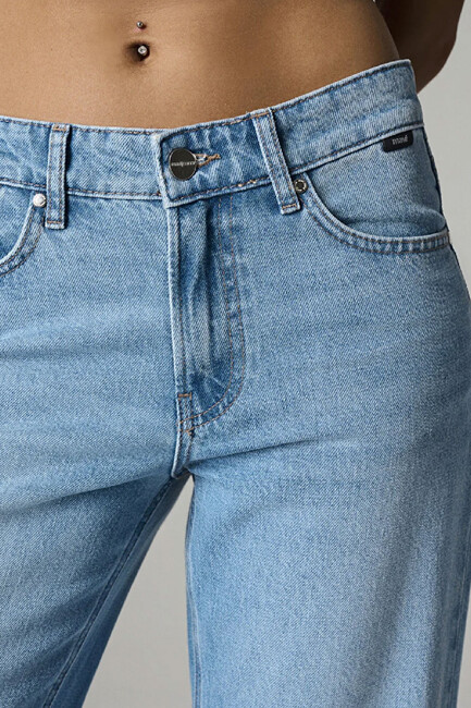 Kadın Taylor Icon Jean Pantolon 1010840-A1563 Mavi - Thumbnail