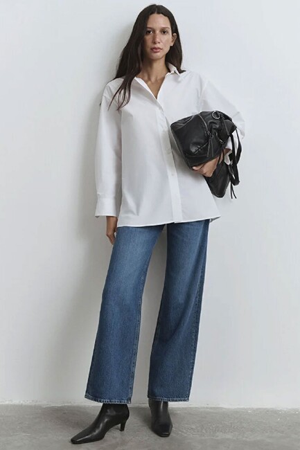 Kadın Taylor Jean Pantolon 1010840-89582 Lacivert (1)