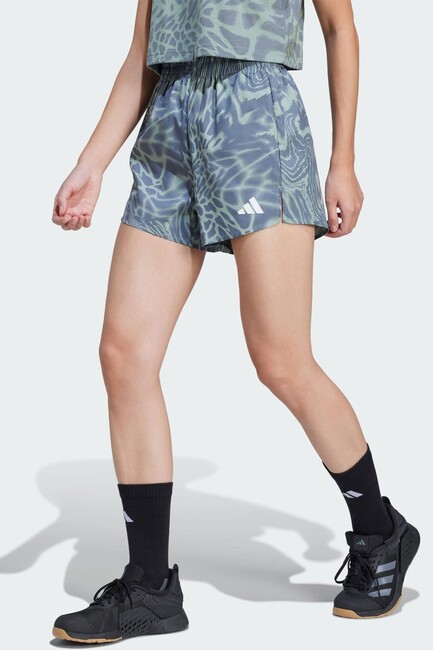 Kadın TE Mın AOP Şort JE8690 Yeşil (2)