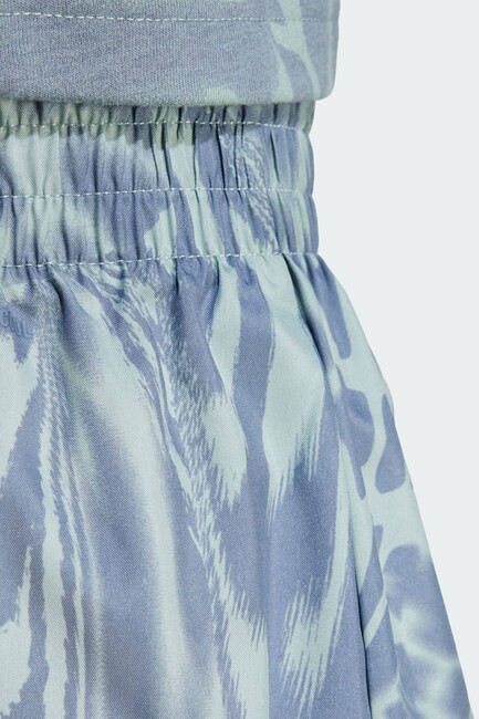 Kadın TE Mın AOP Şort JE8690 Yeşil - Thumbnail