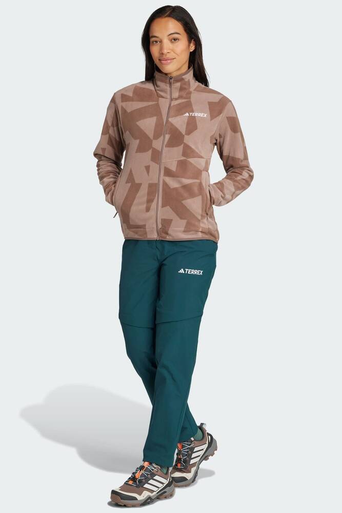 Kadın Terrex Multi Fermuarlı Ceket JN0997 Kahve 