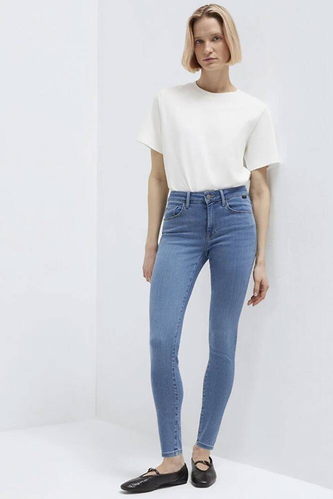 Kadın Tess Gold Luxury Jean Pantolon 100328-89570 Mavi 