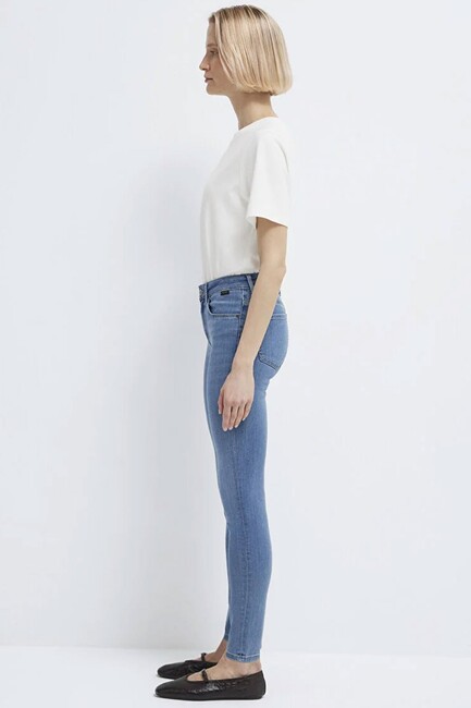 Kadın Tess Gold Luxury Jean Pantolon 100328-89570 Mavi - Thumbnail