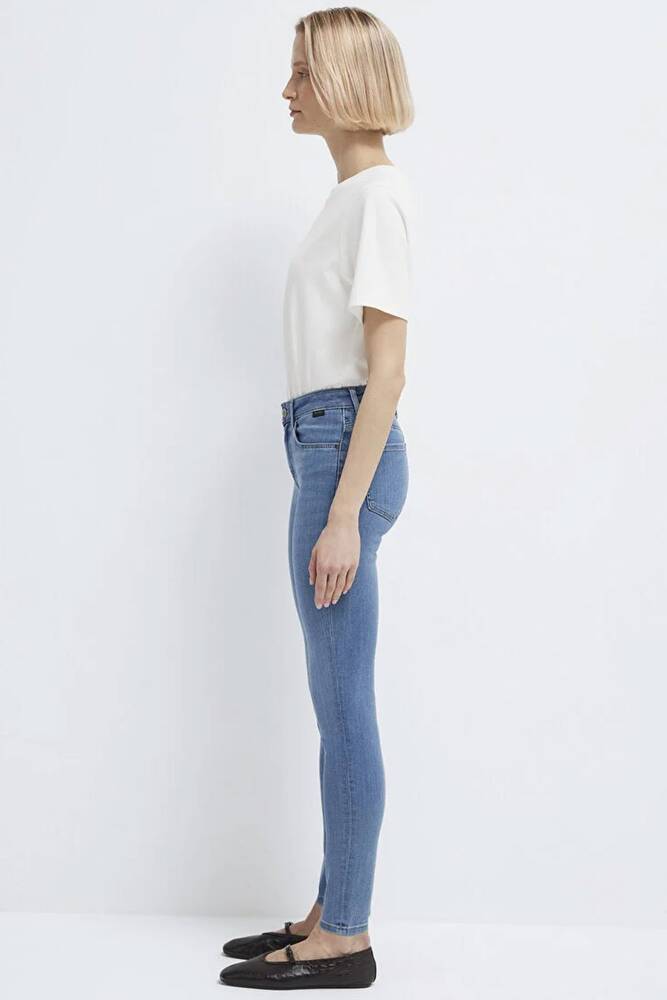 Kadın Tess Gold Luxury Jean Pantolon 100328-89570 Mavi 