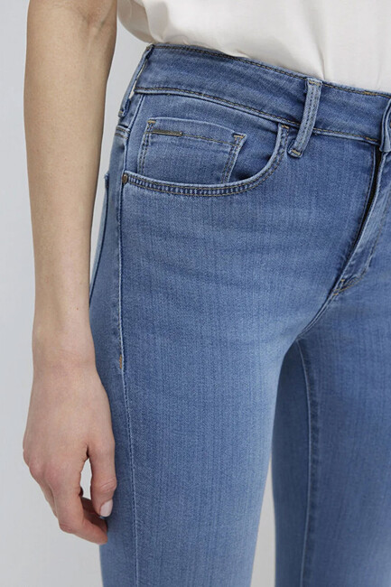 Kadın Tess Gold Luxury Jean Pantolon 100328-89570 Mavi - Thumbnail