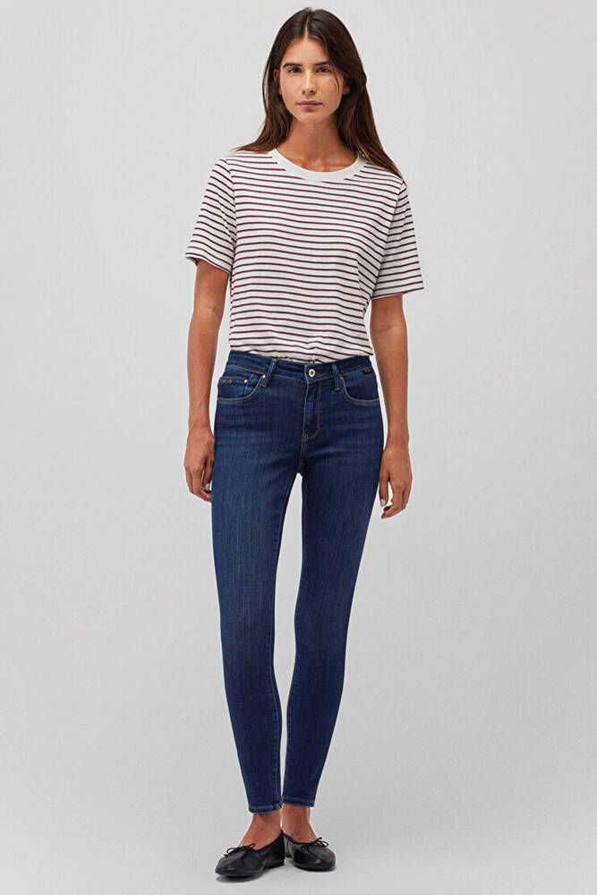 Kadın Tess Gold Premium Jean Pantolon 100328-82232 Mavi 