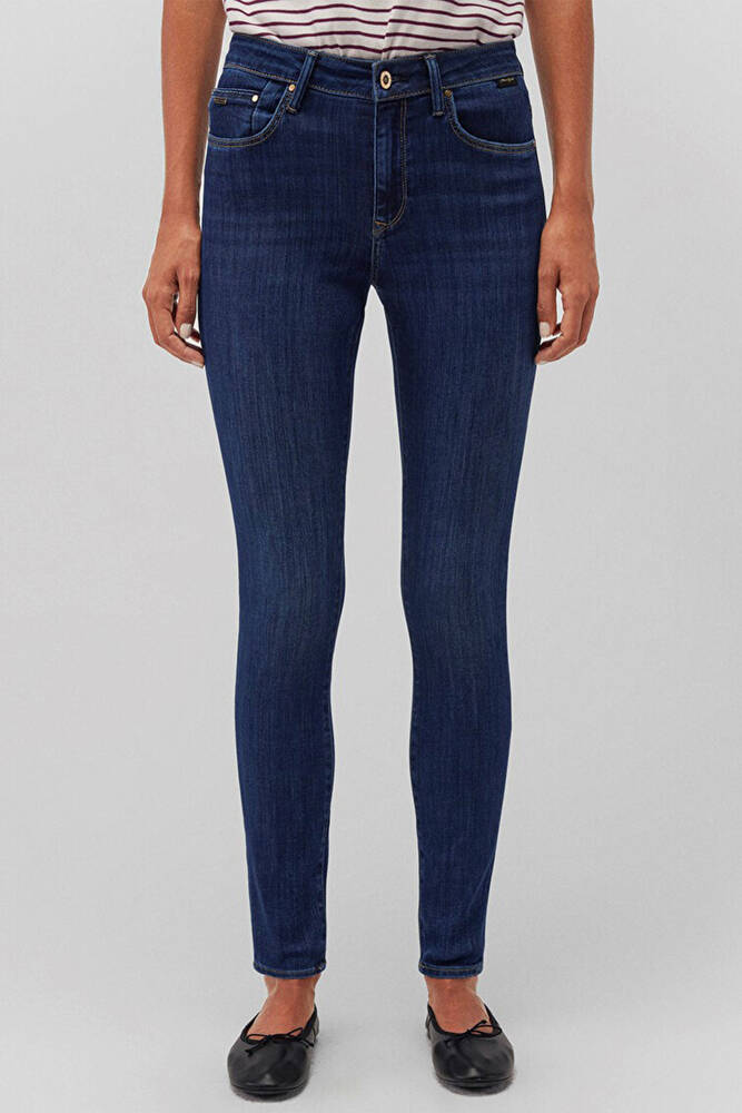 Kadın Tess Gold Premium Jean Pantolon 100328-82232 Mavi 