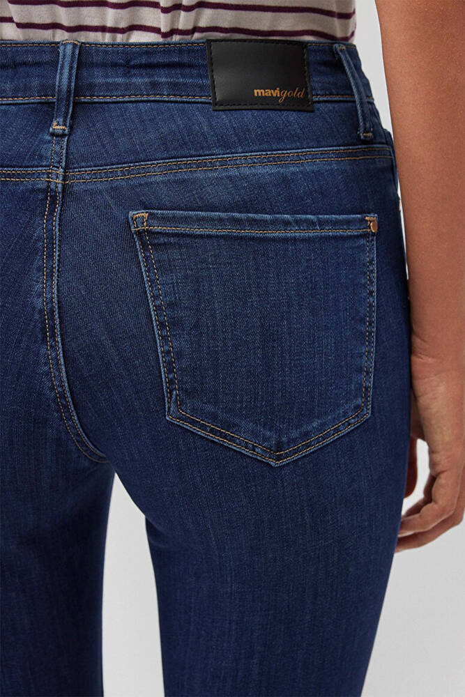 Kadın Tess Gold Premium Jean Pantolon 100328-82232 Mavi 