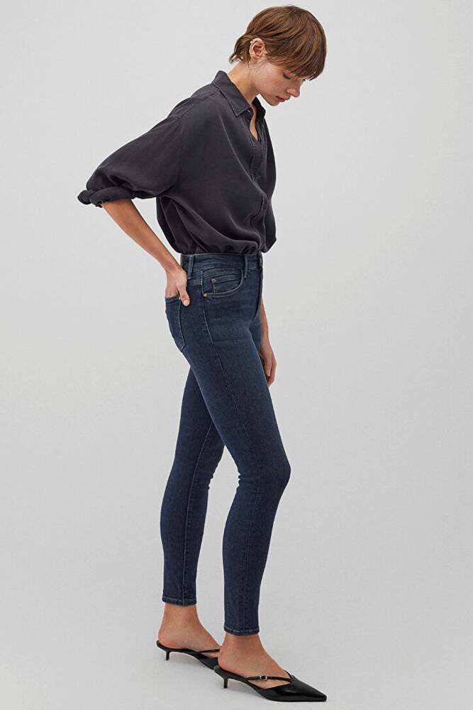 Kadın Tess Gold Premium Jean Pantolon 100328-90536 Siyah 