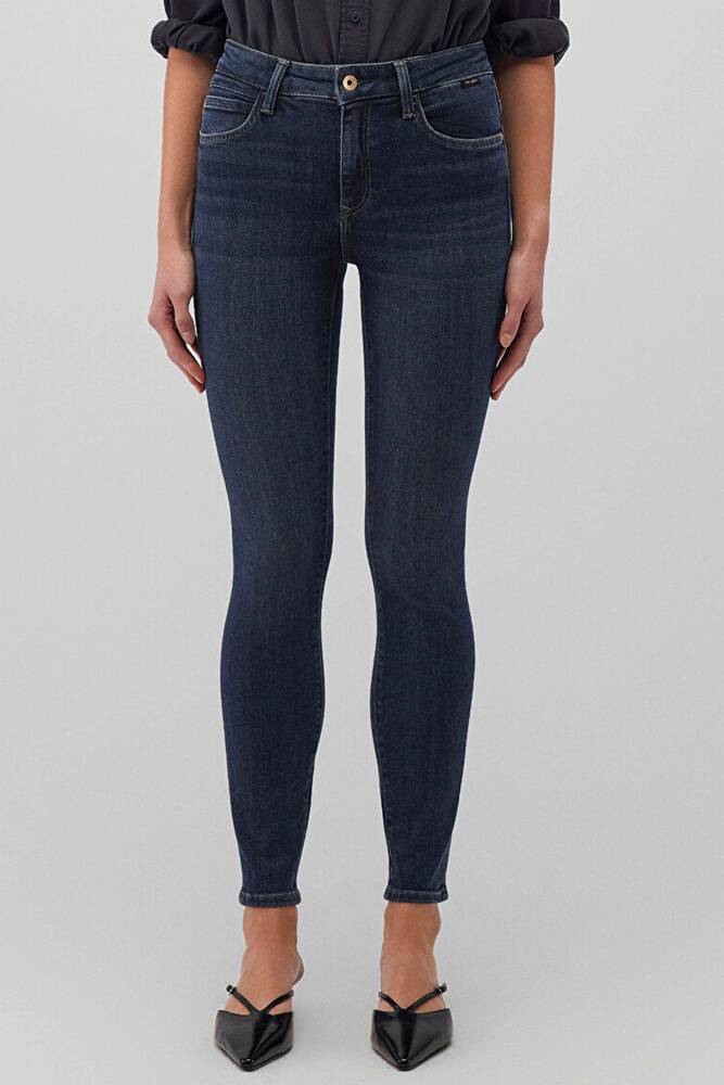 Kadın Tess Gold Premium Jean Pantolon 100328-90536 Siyah 