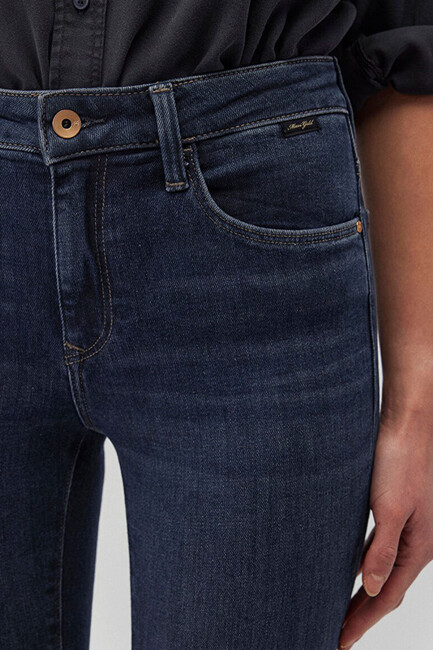 Kadın Tess Gold Premium Jean Pantolon 100328-90536 Siyah - Thumbnail