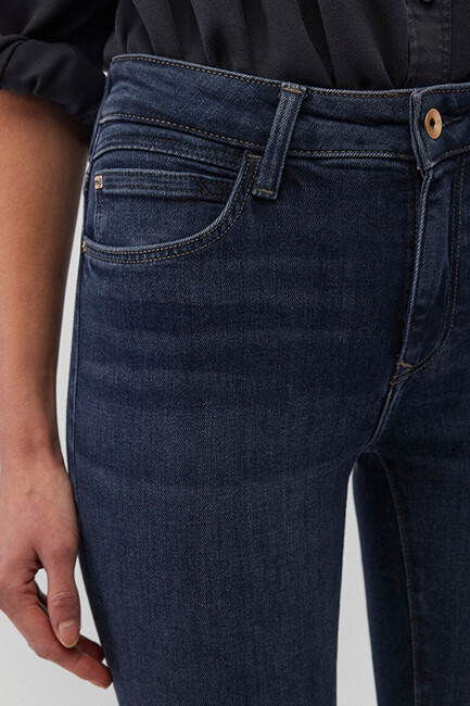 Kadın Tess Gold Premium Jean Pantolon 100328-90536 Siyah - Thumbnail